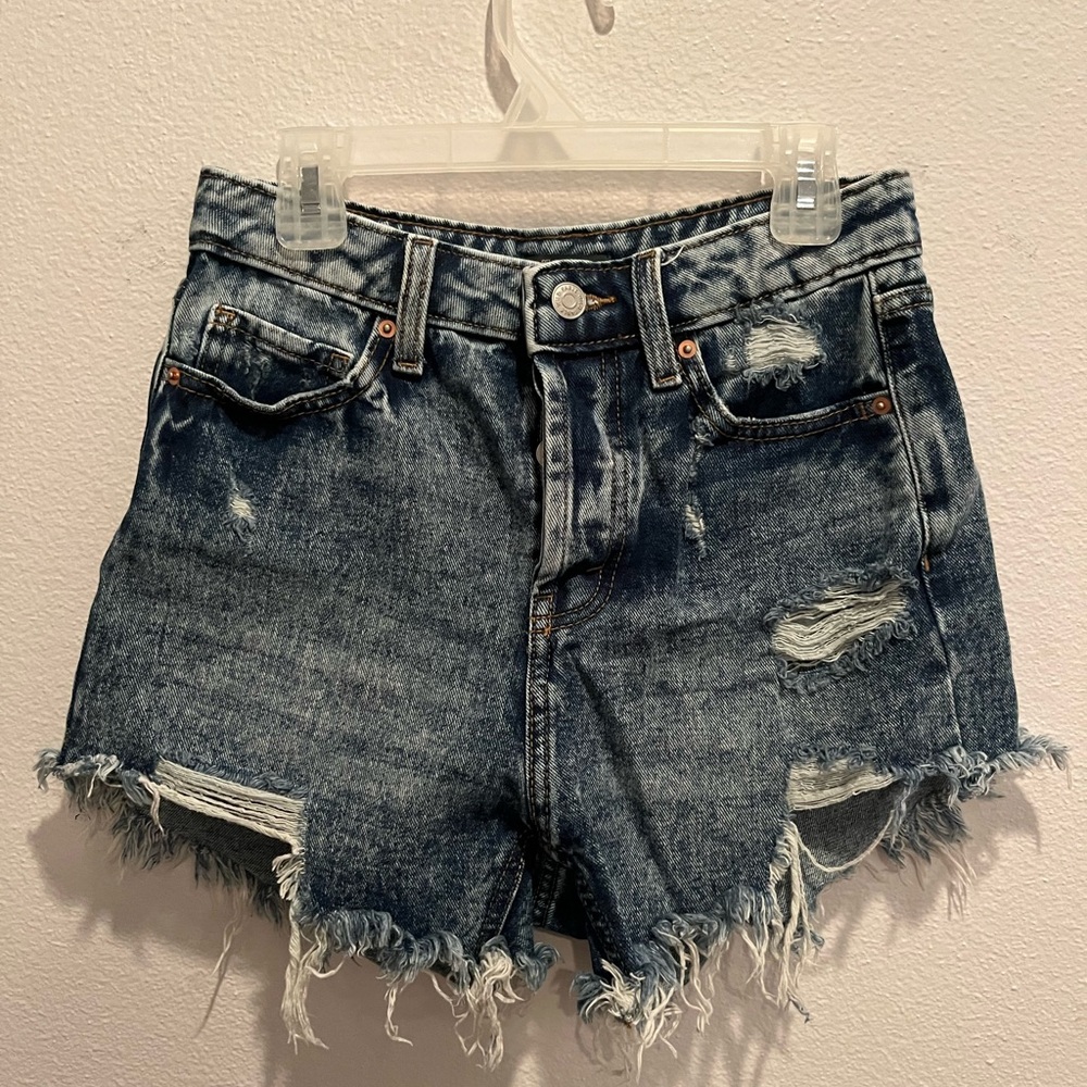 Wild Fable dark-wash denim shorts